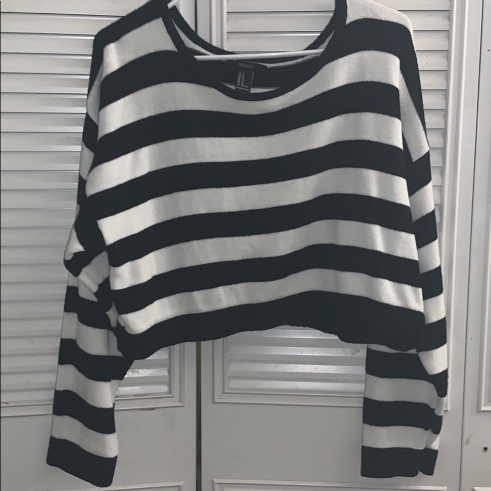 Stripped crop top